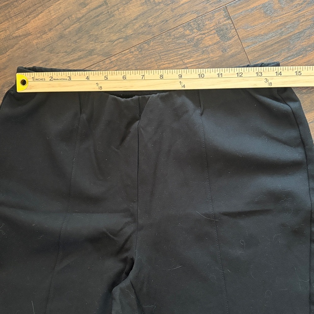J. Jill Pointe Black Elastic Waist Leggings - Picture 6 of 9